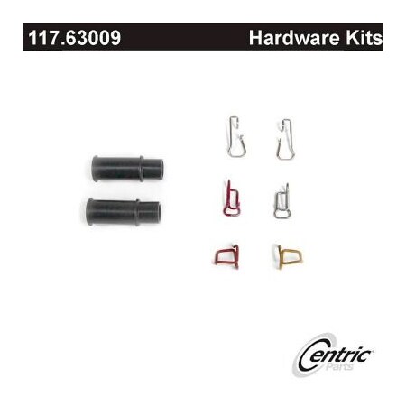 Centric Disc Brake Hardware Kit, Parts 117.63009